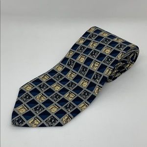 Men’s Clock Graphic Neck Tie